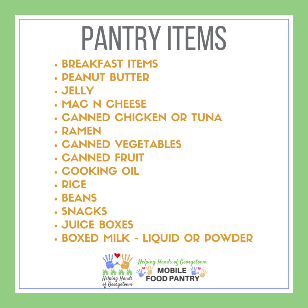 Donate to the Pantry